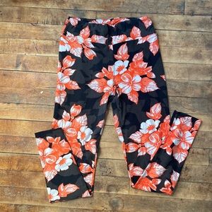 Flower leggings